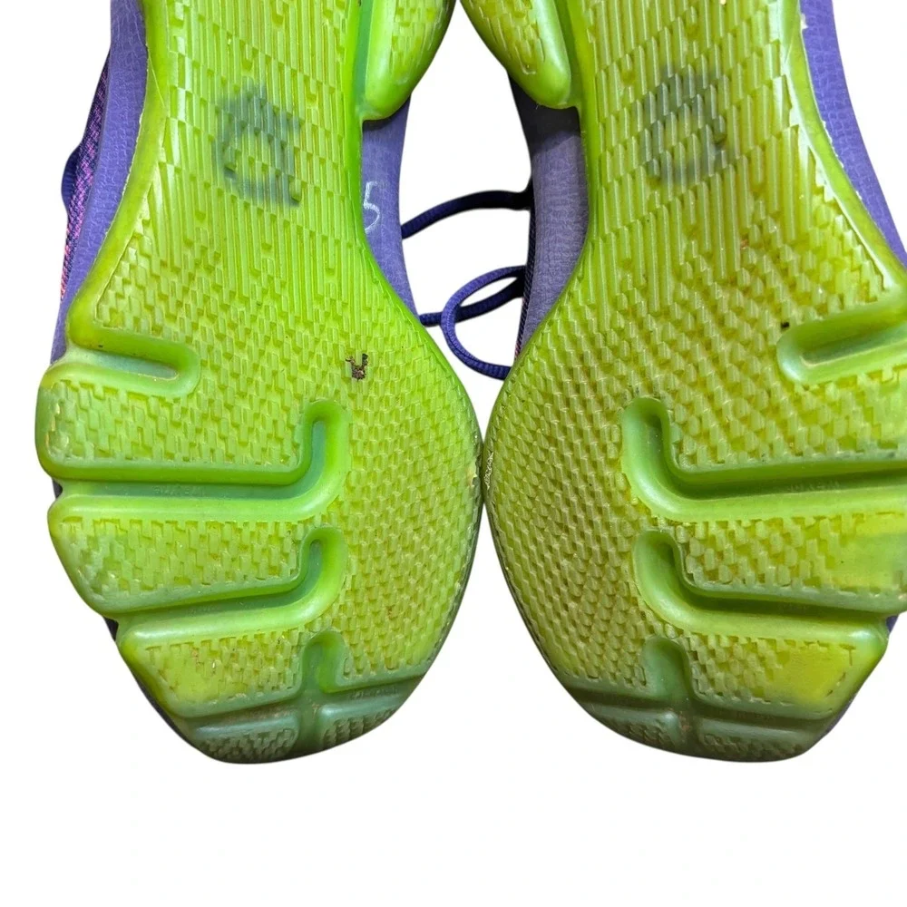 Nike KD Shoes‎ Youth Size 5Y Purple Green Kids Basketball Sneakers 768867-535